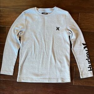 Hurley Gray Long Sleeve Shirt